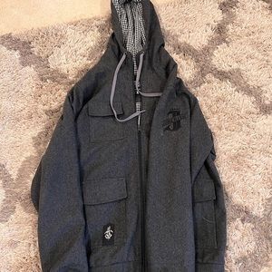 Jiberish Chopping Wood Wool Jacket